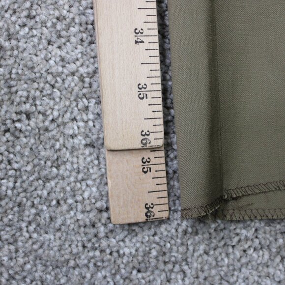 Zanella Todd Dress Pants NWT Mens 42 Beige 100% Wool Flat Front Unhemmed - Picture 4 of 12
